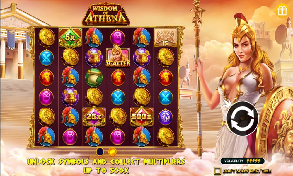 Wisdom Of Athena Slot Dewi Perang Dari Roma Pembawa Hoki